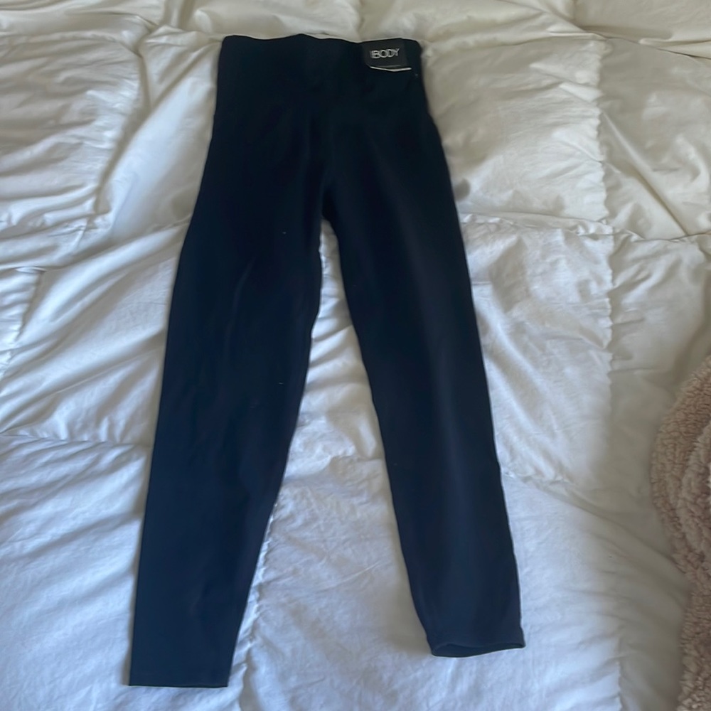 High waist 7/8 leggings - black size XS